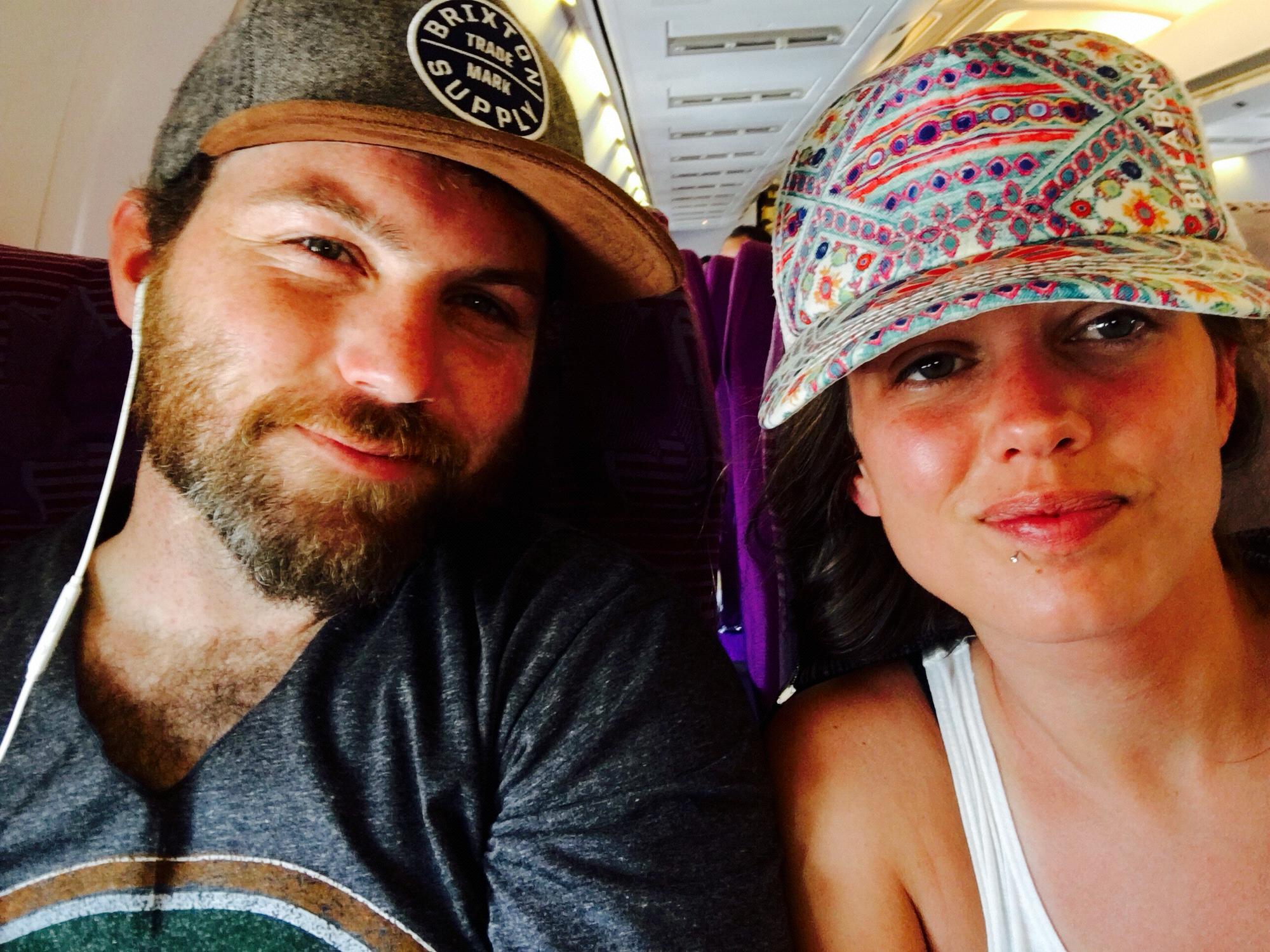 Plane ride to Koh Samui 😃