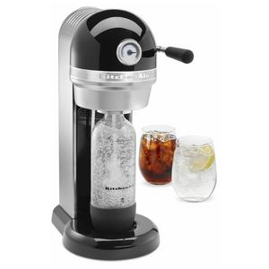 KitchenAid KSS1121OB Sparkling Beverage Maker, Onyx Black