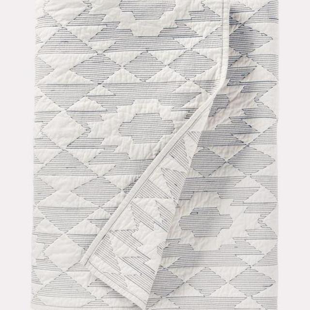 YUMA STAR STITCHED QUILT SET - QUEEN