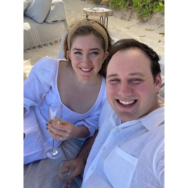 Engagement-moon in Tulum, Mexico 2020