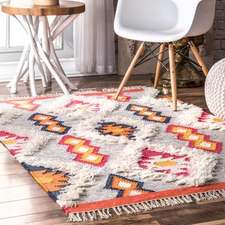 Miranda Aztec Fringe Rug