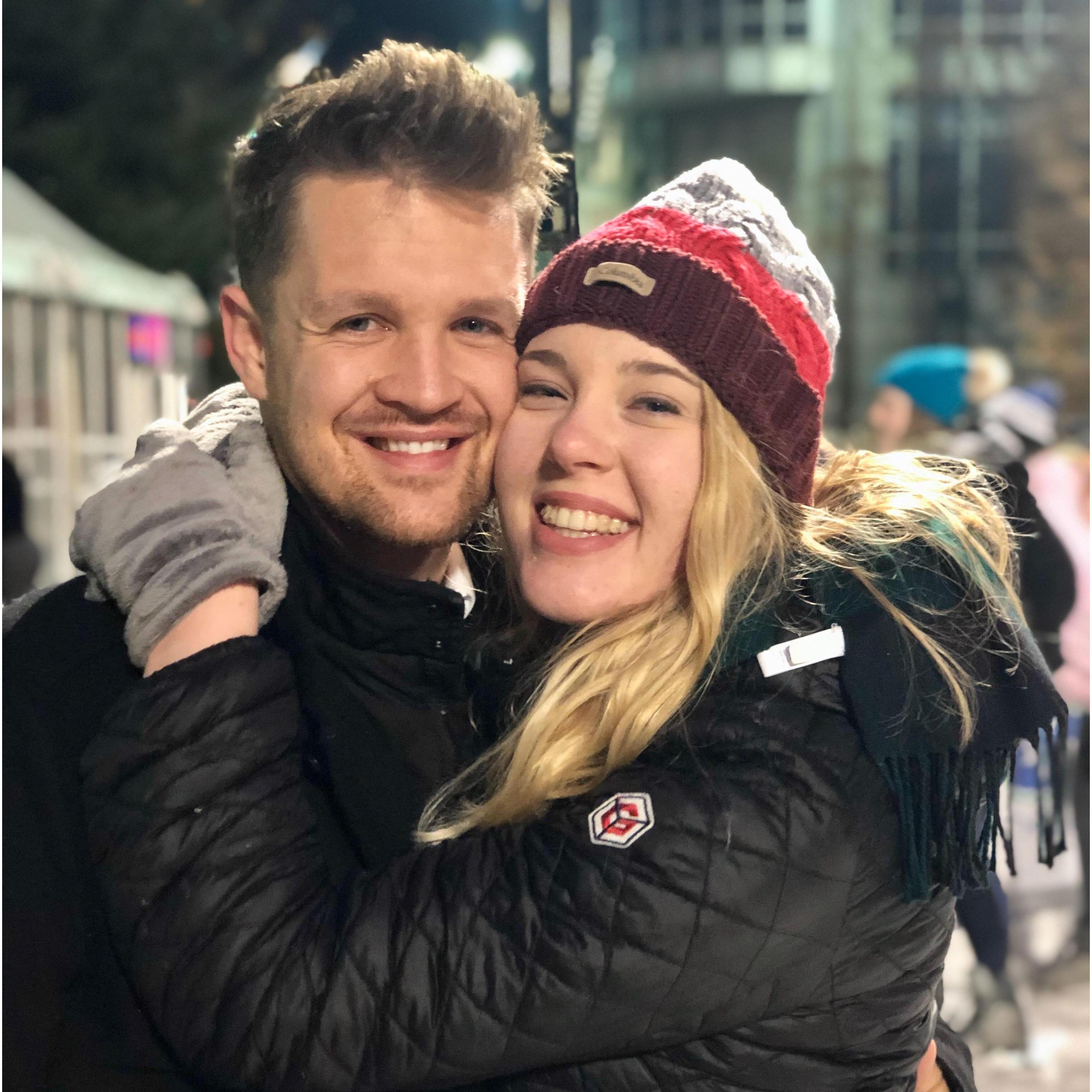Ice skating in Cincinnati