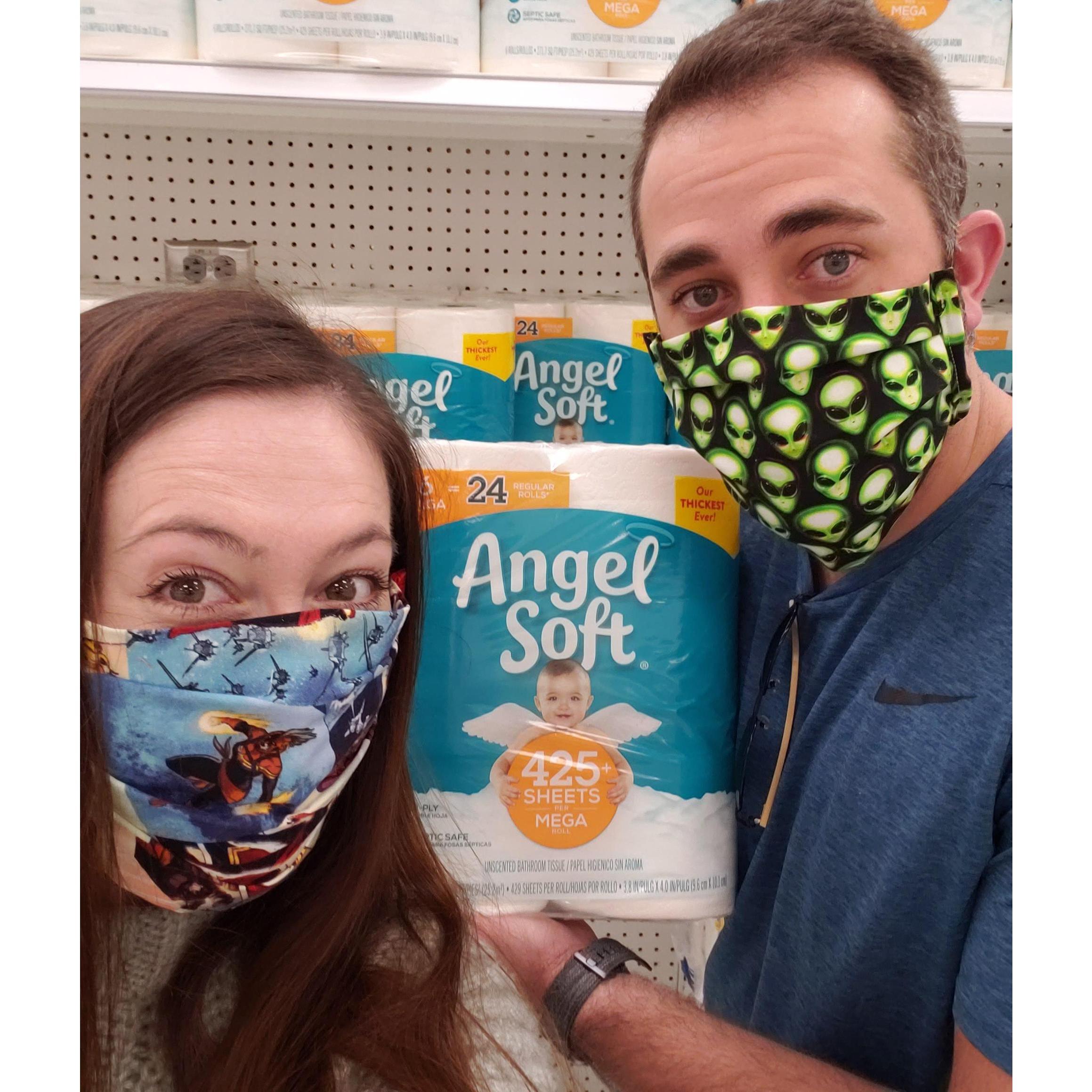 Target, April 2020.
You know it was a rough year when finding toilet paper in stores was a photo-worthy moment.