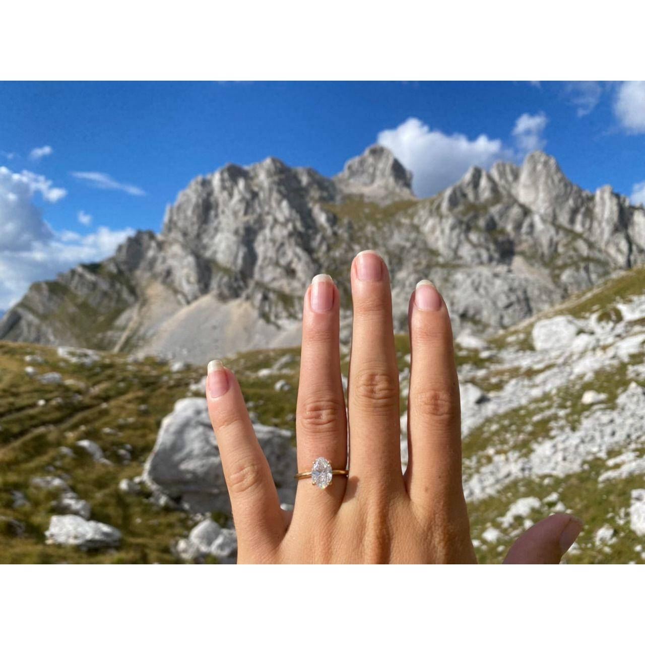 Durmitor National Park, Montenegro right after we got engaged!