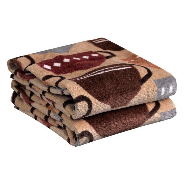 T-fal Textiles Kitchen Towel, 2 Pack, Coffee