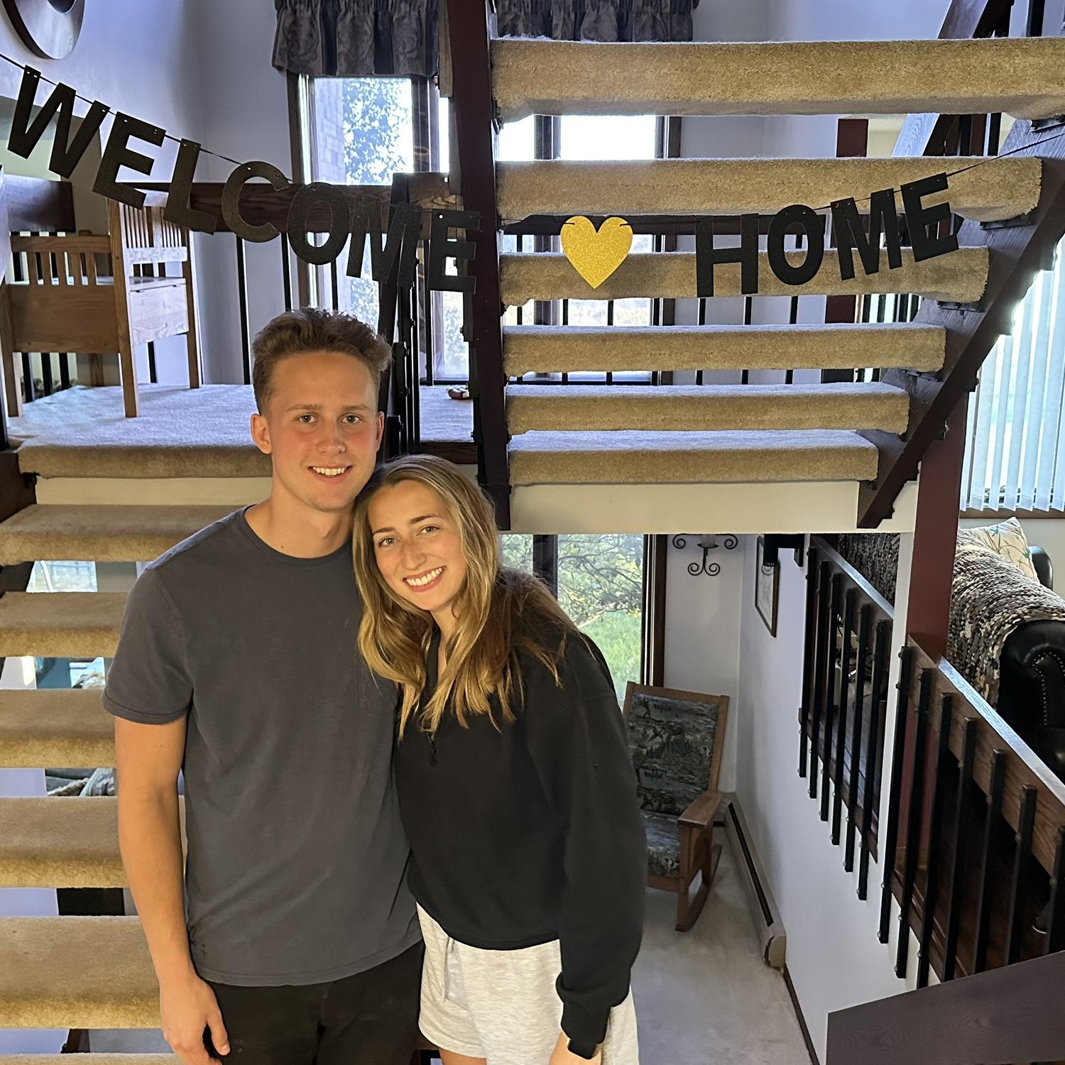 The best welcome home!