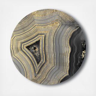 Dubbio Geode Circle Acrylic Art