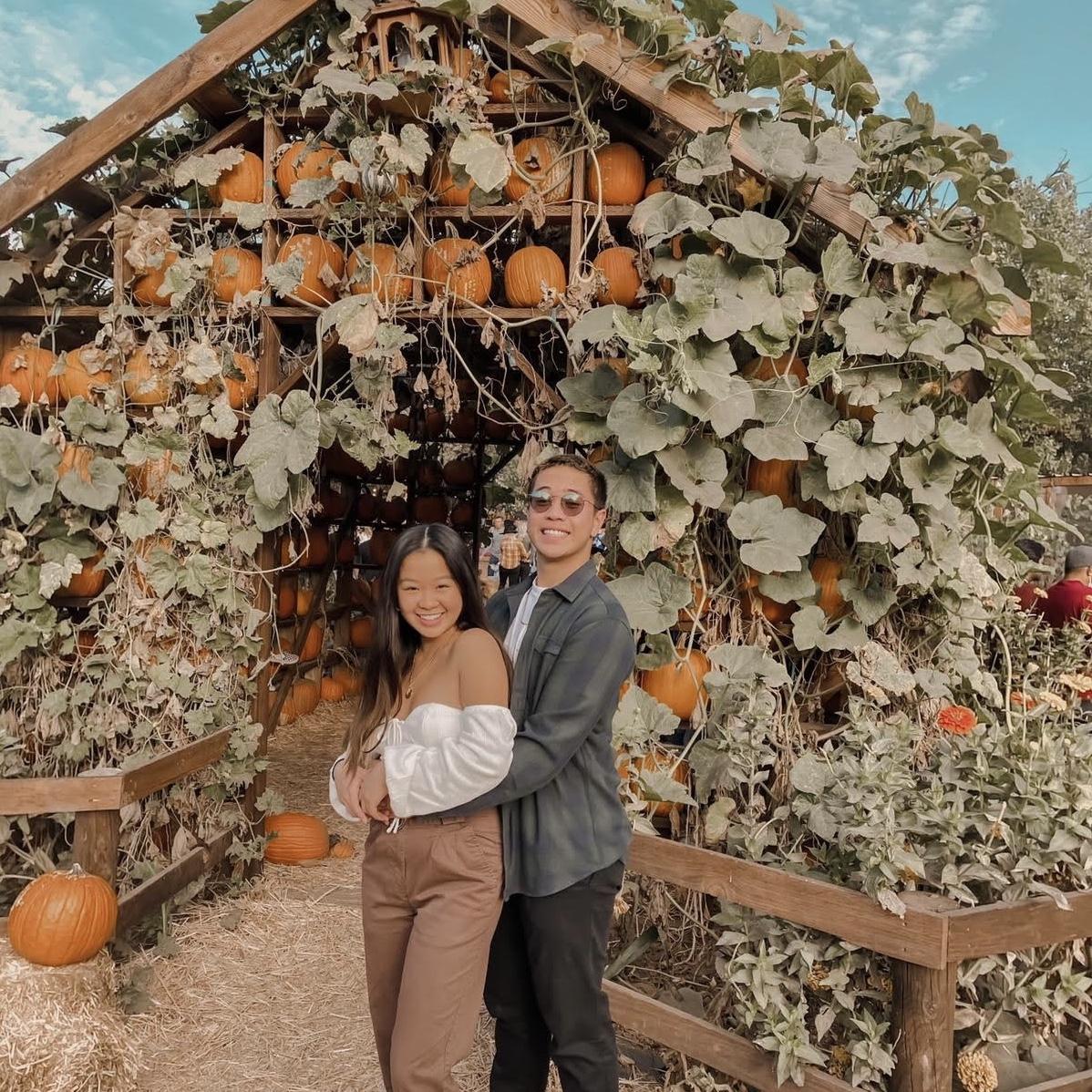 10.25.20, first time going to the pumpkin patch together :)