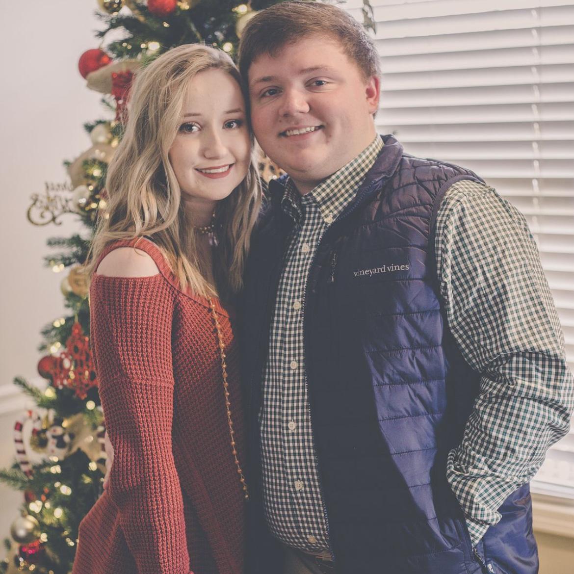 Our first Christmas together, 2017