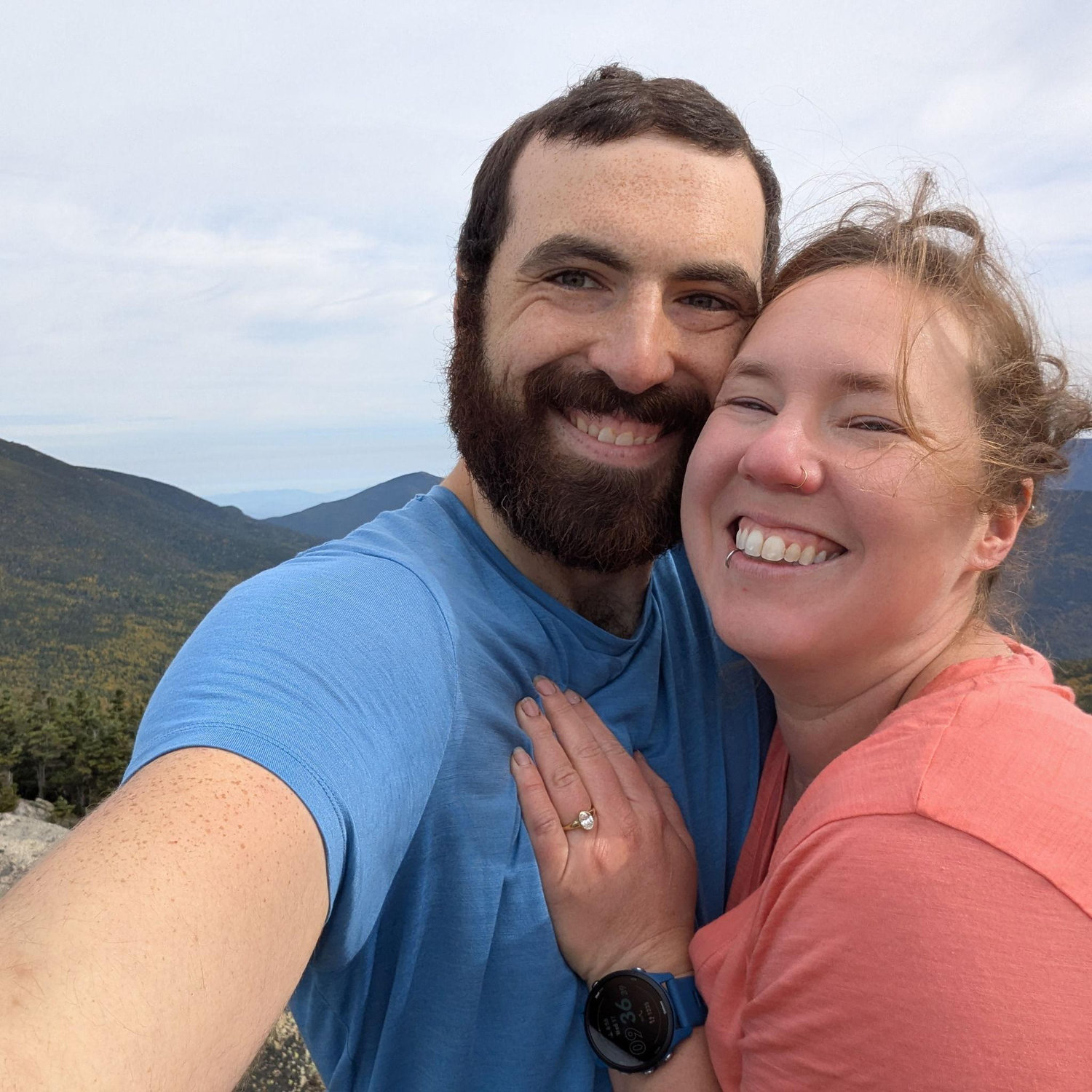 The proposal hike up Mt. Liberty!
September 17th, 2025