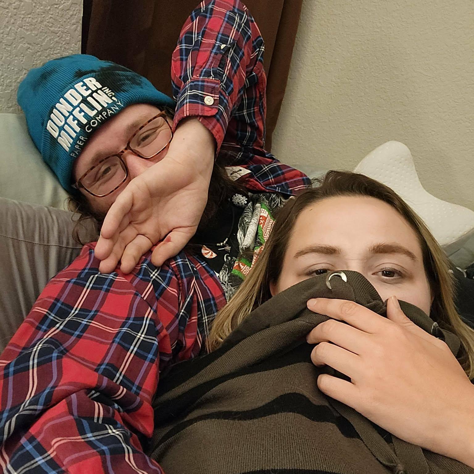 One of the dogs farted.  Really bad.