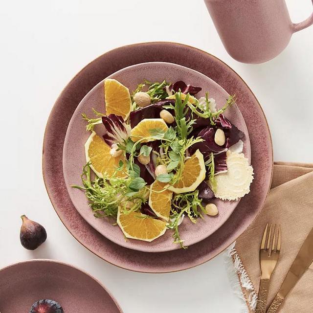 Levi Side Plates Currant Color