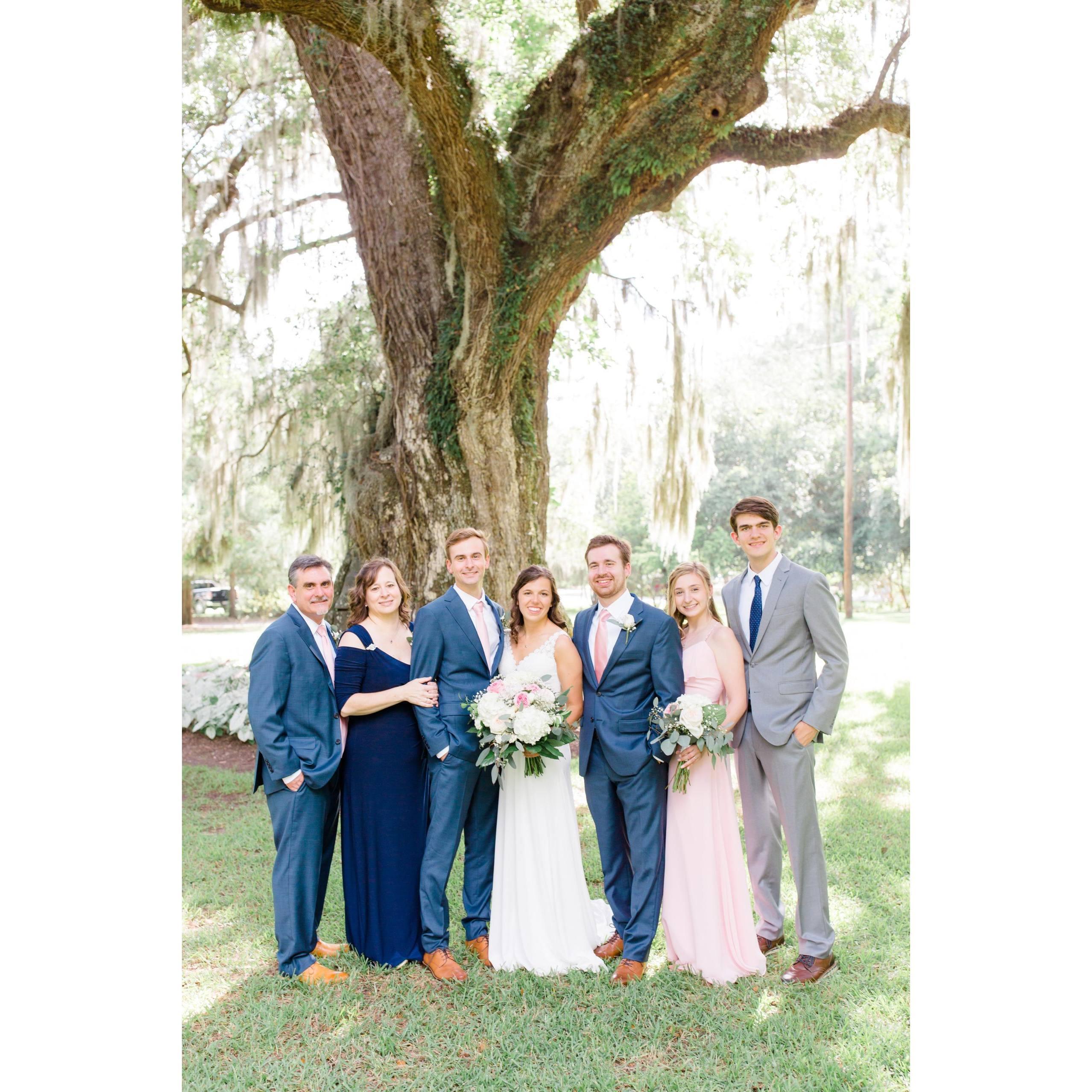 We took this with Lorah Beth's family at Perry and Nicole's wedding.