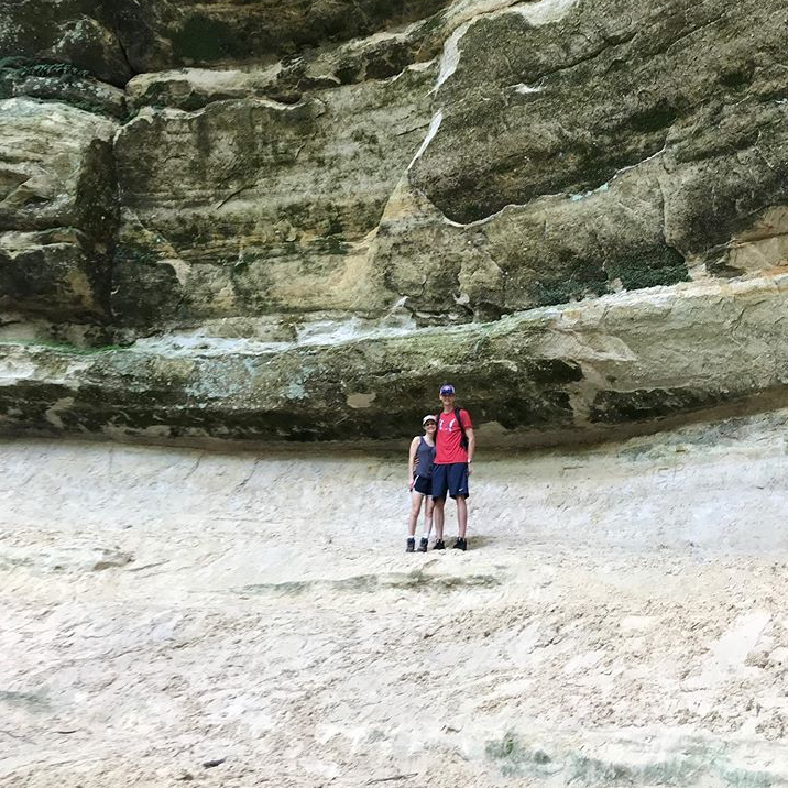 Starved Rock State Park in IL.