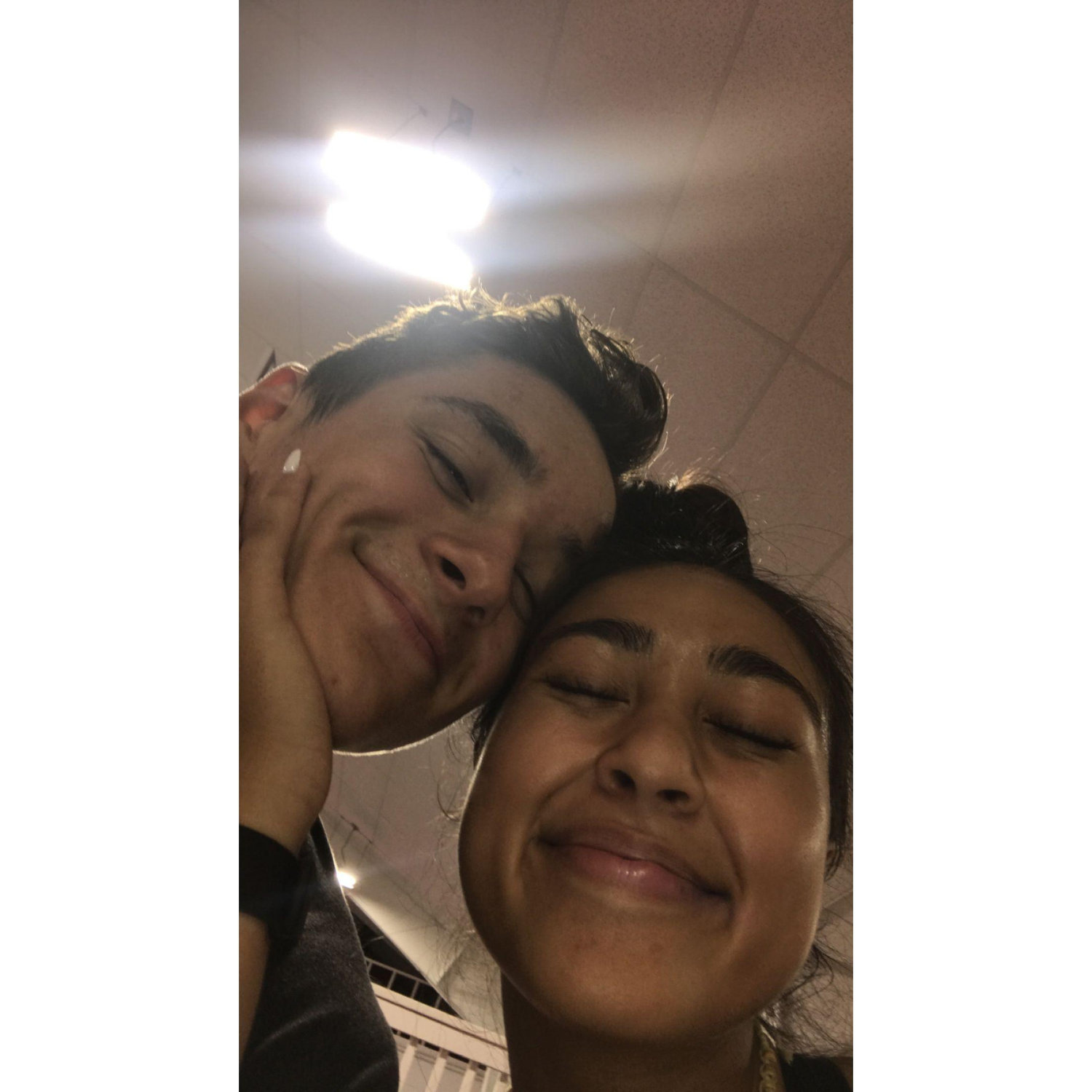 Our very first picture together from our second date. August 3, 2019