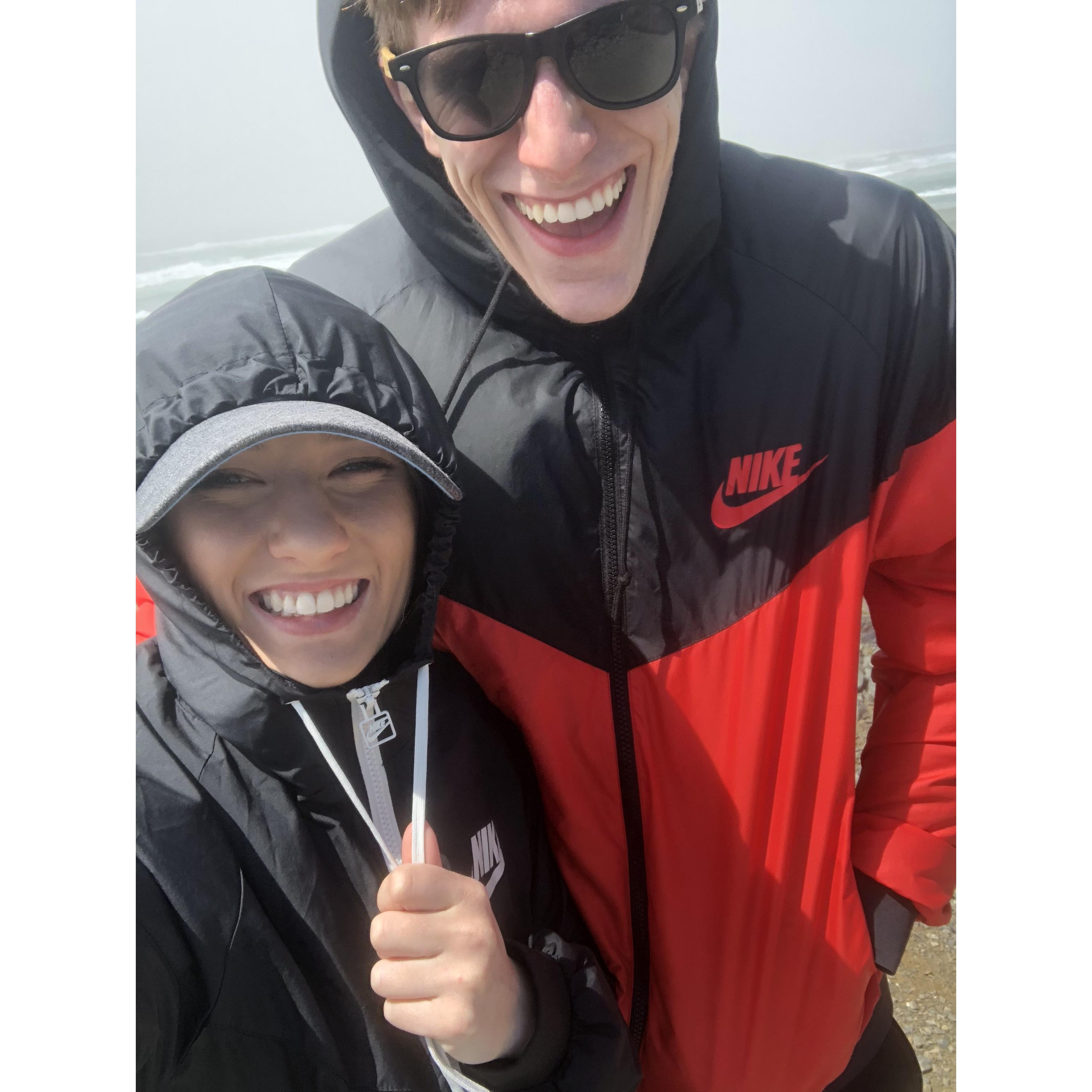 Mike’s first time to the Barview Jetty and Tillamook Cheese Factory!