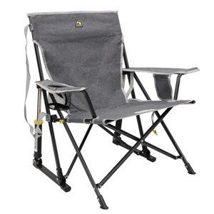 GCI OUTDOOR Kickback Rocker Outdoor Rocking Chair with Beverage Holder