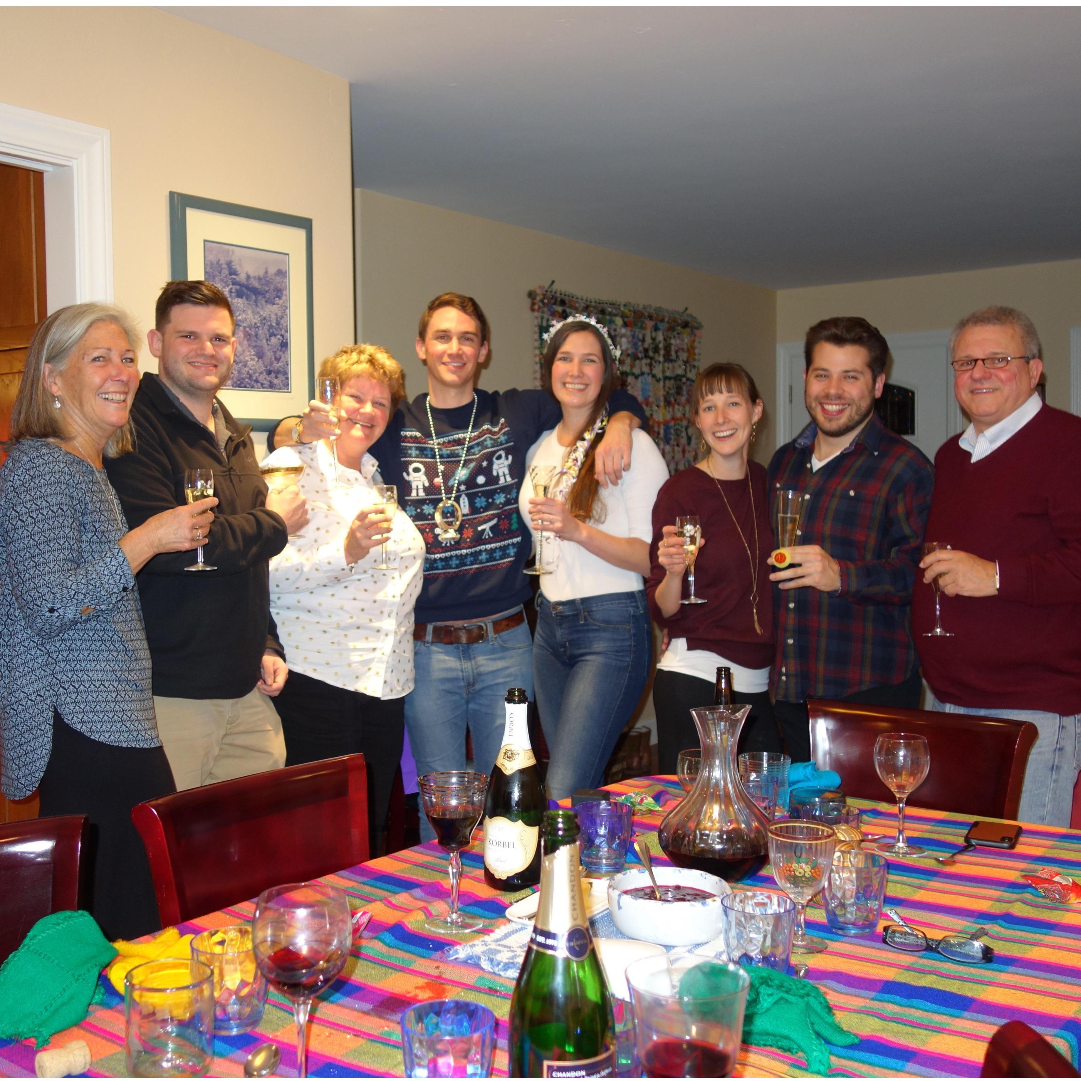 Proposal with the Knapp and Berry's- Thanksgiving 2019