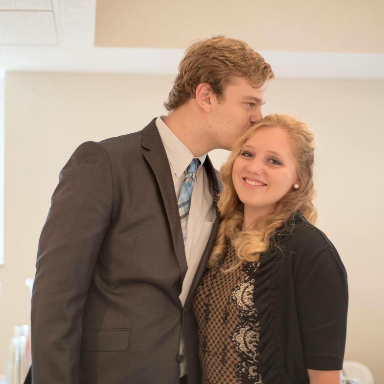 Helping out at someone else's wedding - we knew we'd be there soon!