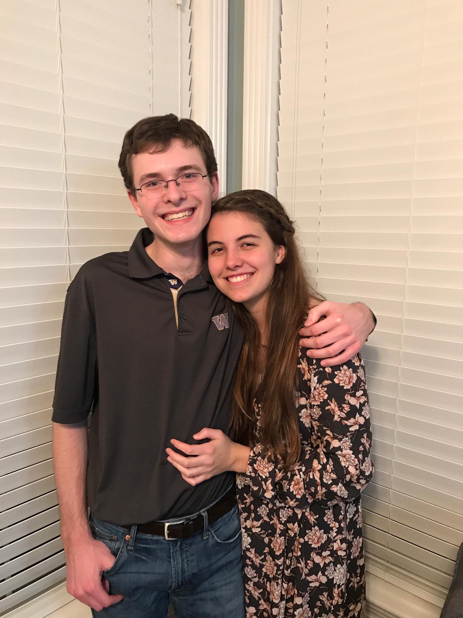Our first thanksgiving together. We were so thankful to be side by side again!