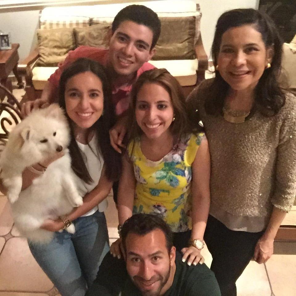 Dinner hosted by Daniel's Mom, Patricia de Parras