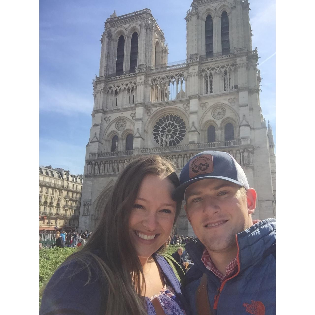 So lucky to have been able to take Mike here before this years tragic accident. It was and still is a beautiful cathedral.