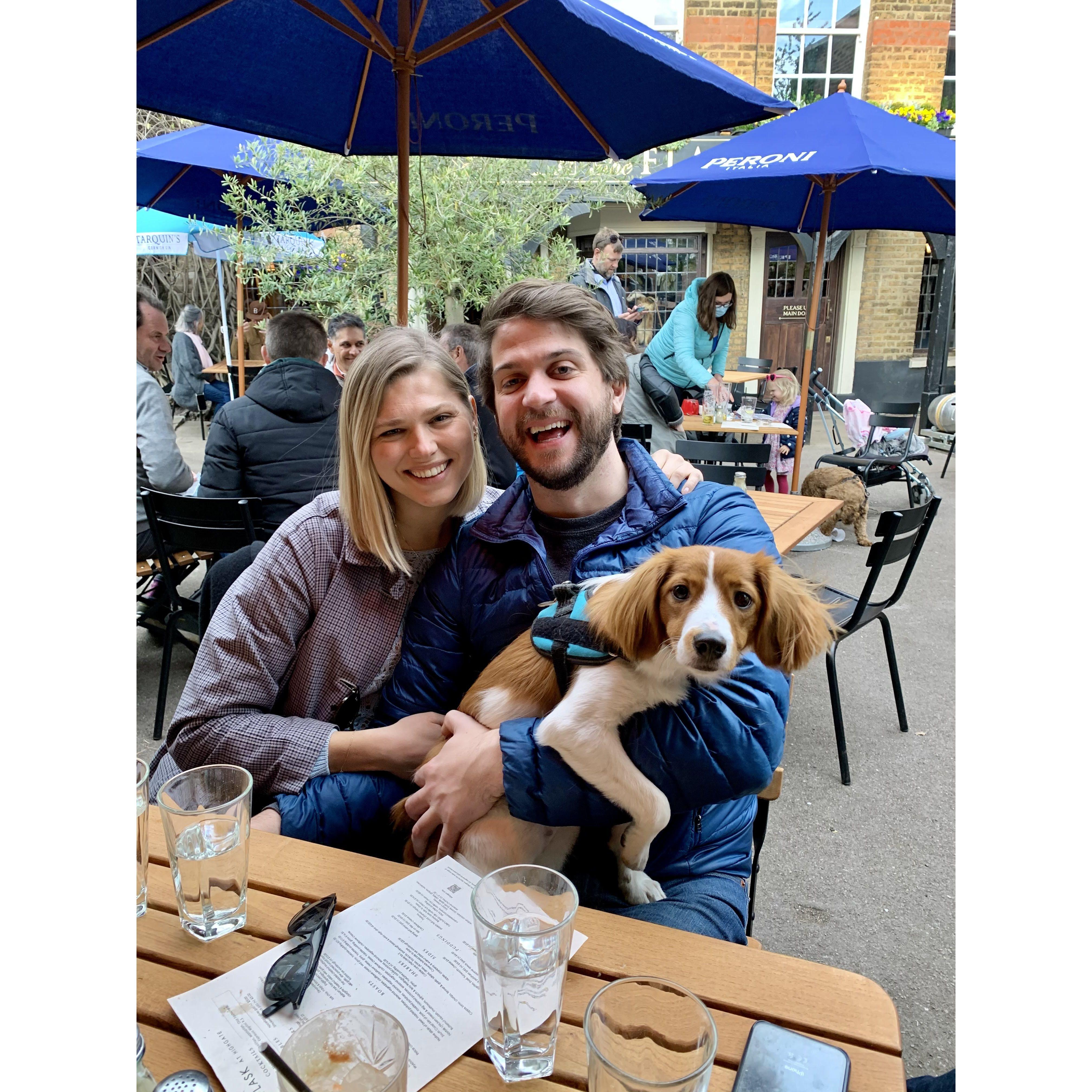 The Flask in Highgate (with Penny)