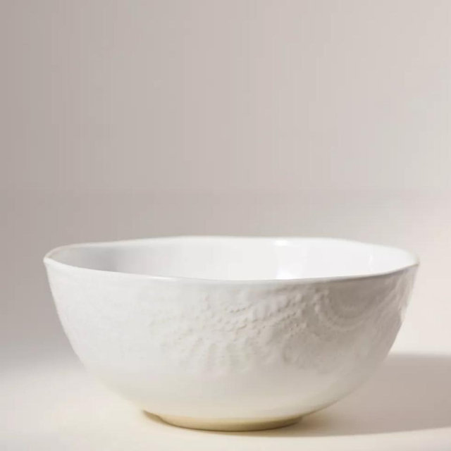 Old Havana Serving Bowl - White, Small Serving Bowl