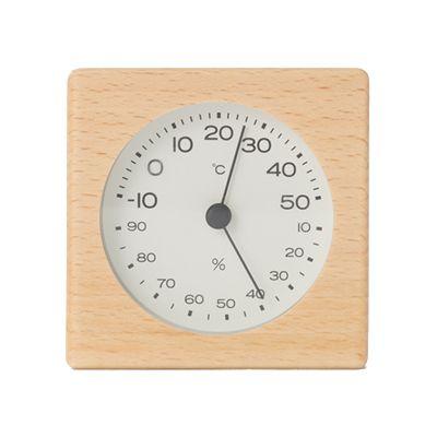 Beech Thermo-Hygrometer