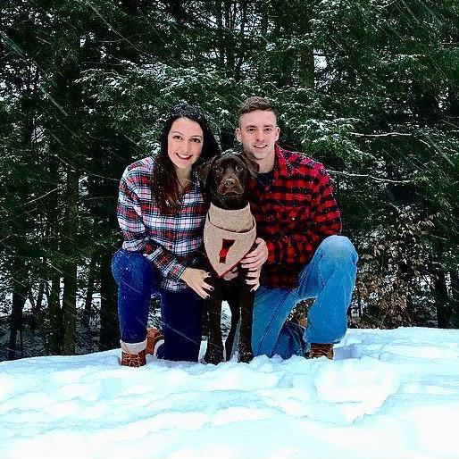 The first family Christmas Card photo.