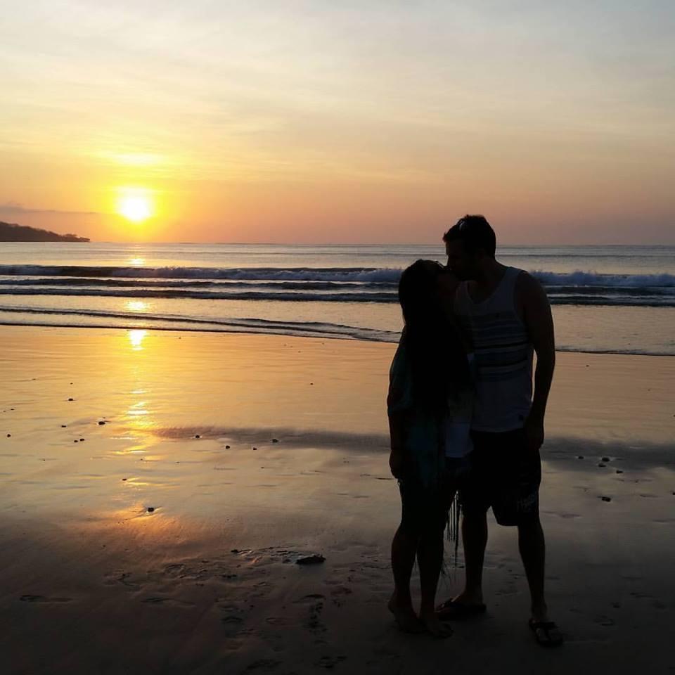 Sunset in Jimbaran, Bali