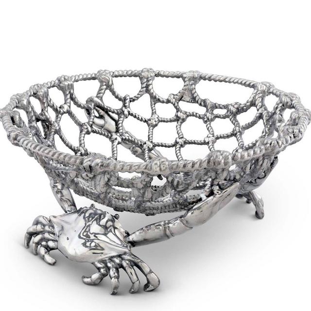 Crab and Net Fruit Basket
