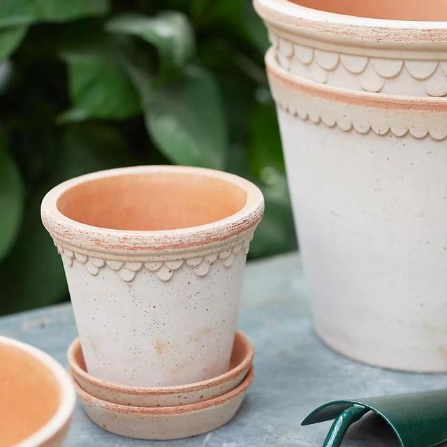 Bergs Palace Pot + Saucer-6”
