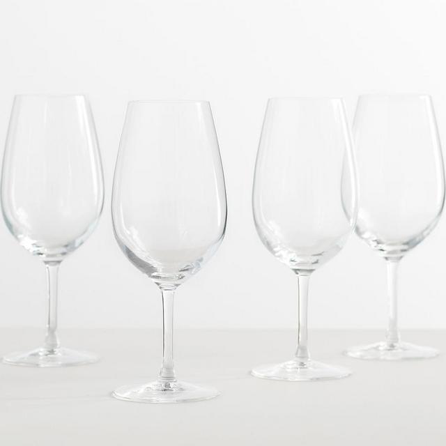 Monique Lhuillier Lily of the Valley Stemless Wine Glasses - Set of 4