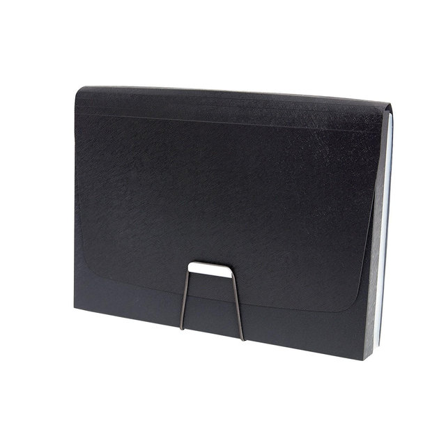 Staples Expanding File with 1" Document CS Letter Size 13-pocket Black TR51806/51806