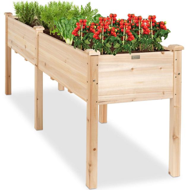 Raised Garden Bed 72x24x30in