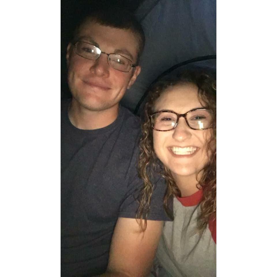 Our first time tent camping, canoe trip 2018