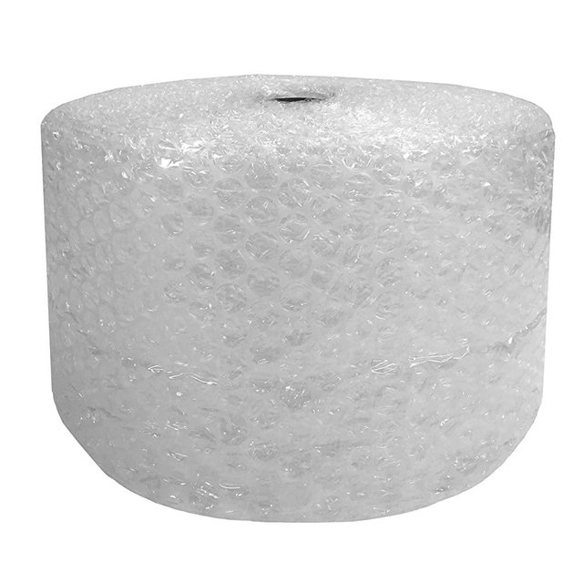 Amazon Basics Perforated Bubble Cushioning Wrap - Medium 5/16", 12-Inch x 100-Foot Long Roll