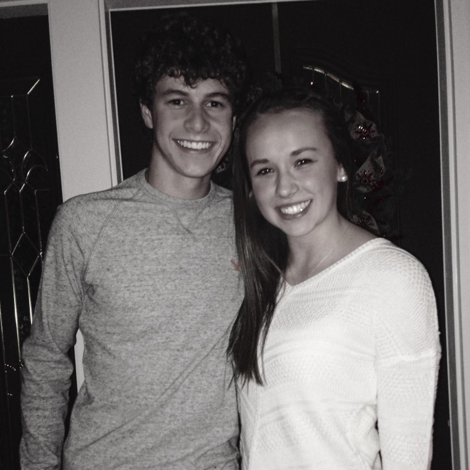 Our first picture taken together! 12.25.14