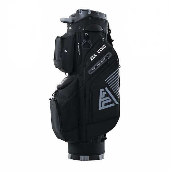 Ask Echo 2024 T-LOCK 14 Way Organizer Dividers Golf Quiet Cart Bag / Black