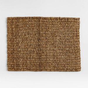 Lanai Rectangular Dark Natural Woven Placemat