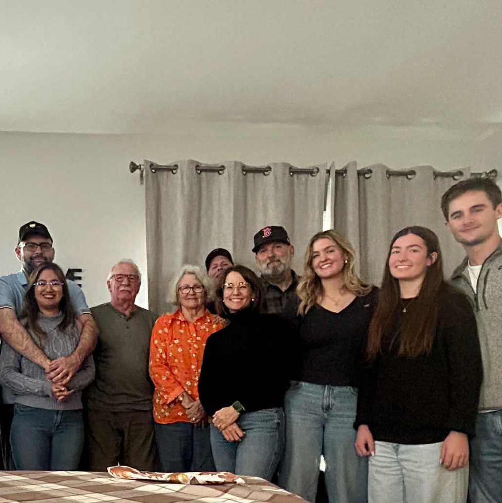 A Late Thanksgiving with Jordan's Family