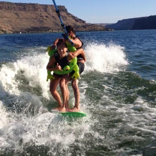 Tandem surfing is the best!