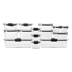 Rubbermaid® Brilliance 36-Piece Food Storage Container Set