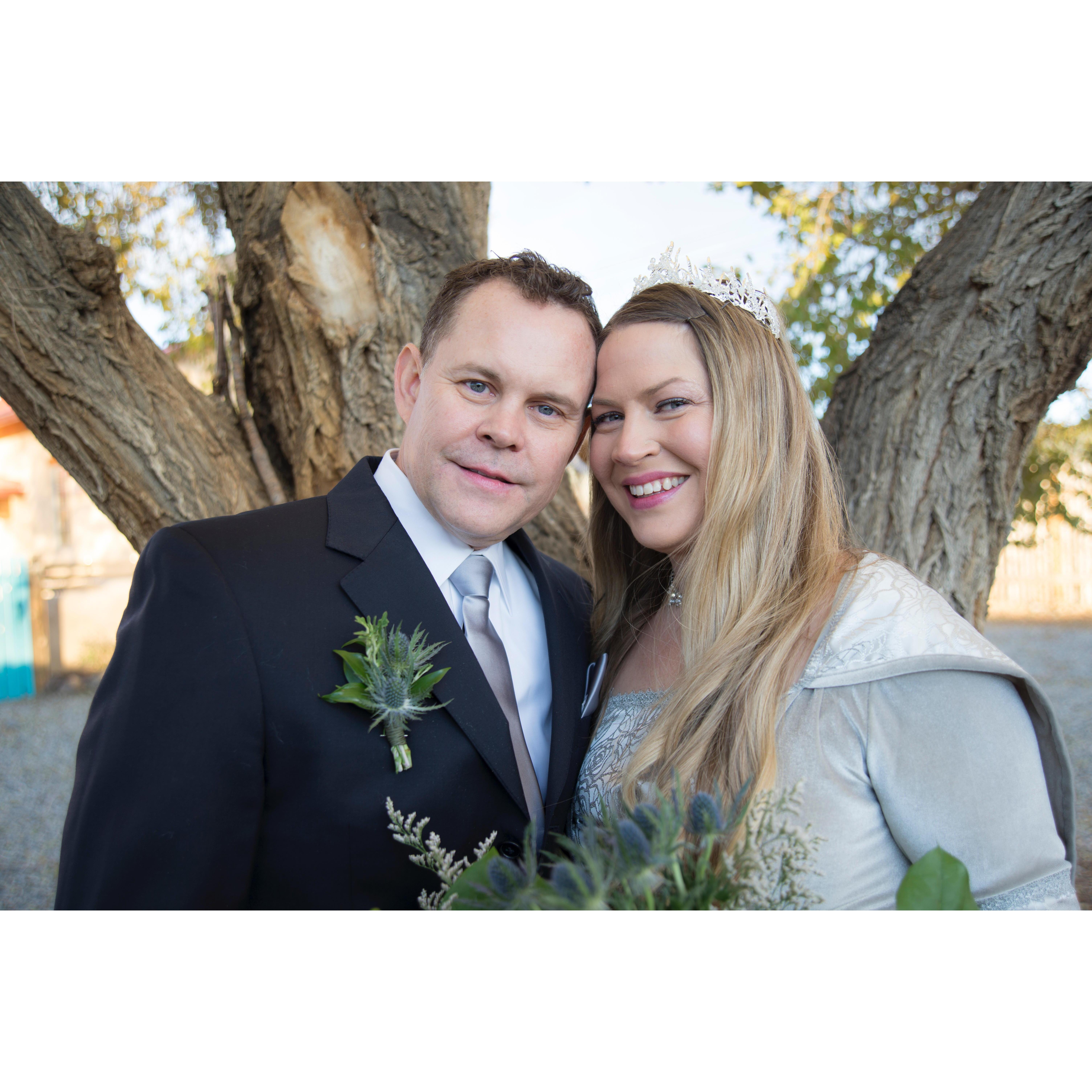 Our crazy Celtic covid elopement