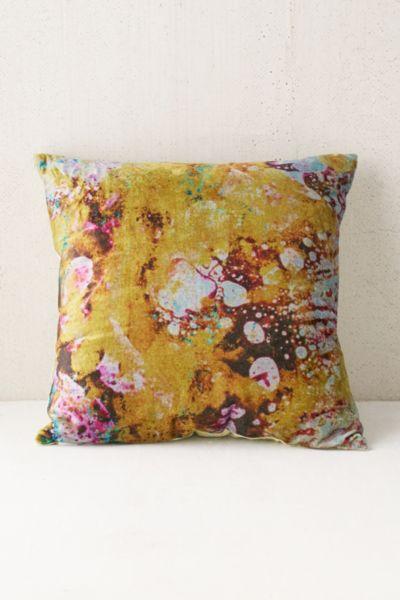Marble Glam Velvet Pillow