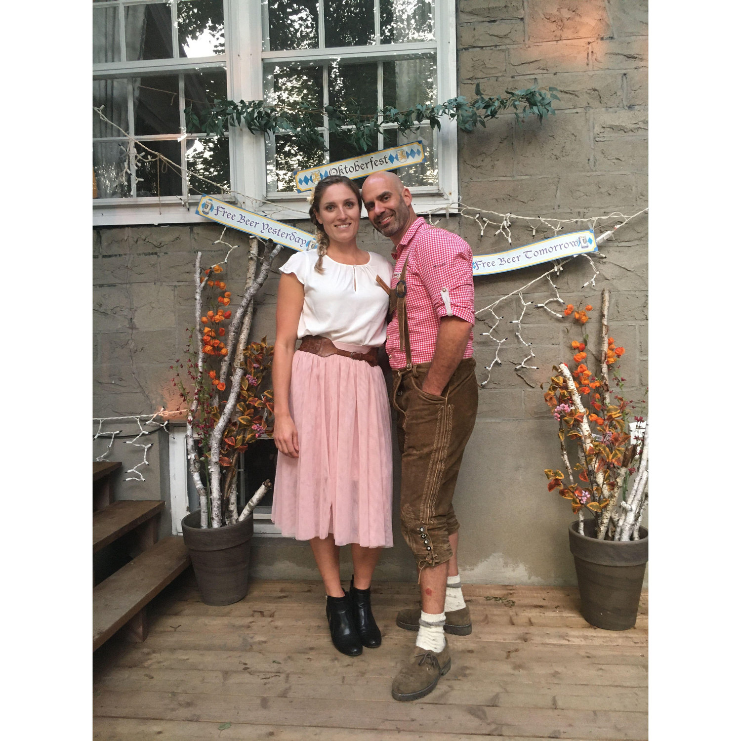 That lederhosen though!!