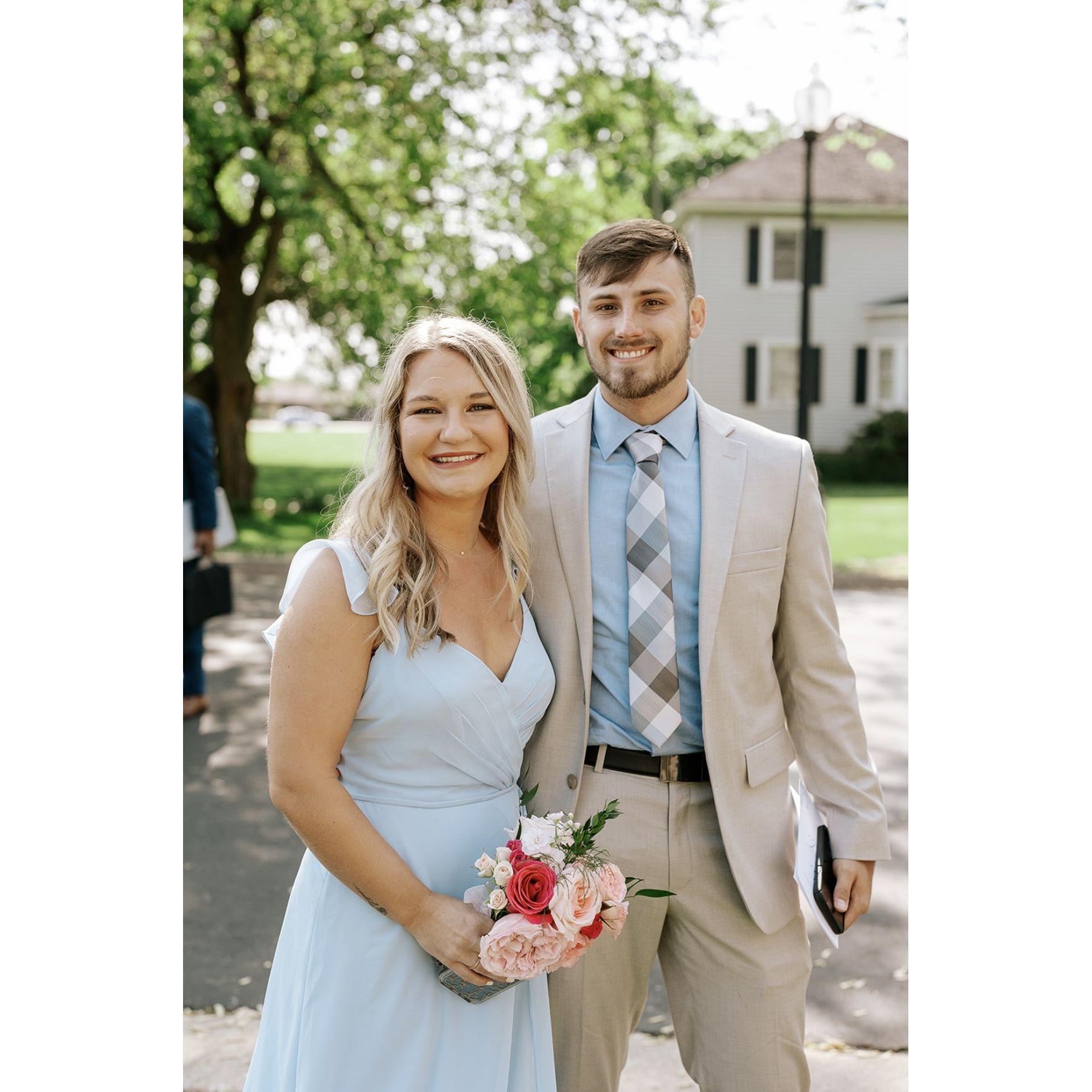 Alex and Natalie's wedding, May 2023