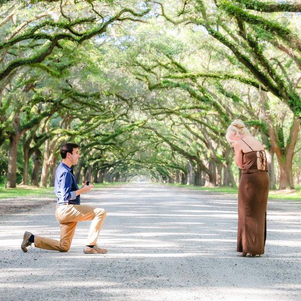 The best day ever! Chandler planned  an elaborate weekend in Savannah, GA for Elise's birthday. He proposed to her on 6/27/2025. She was so surprised. Oh, and she said YES!