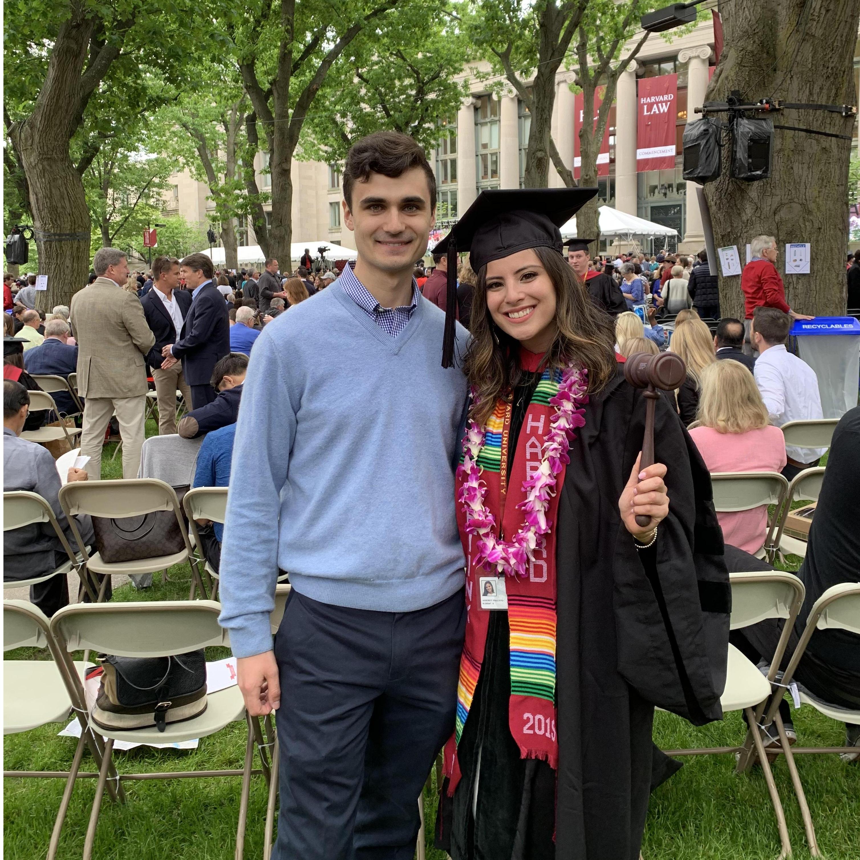 Asseret's law school graduation!